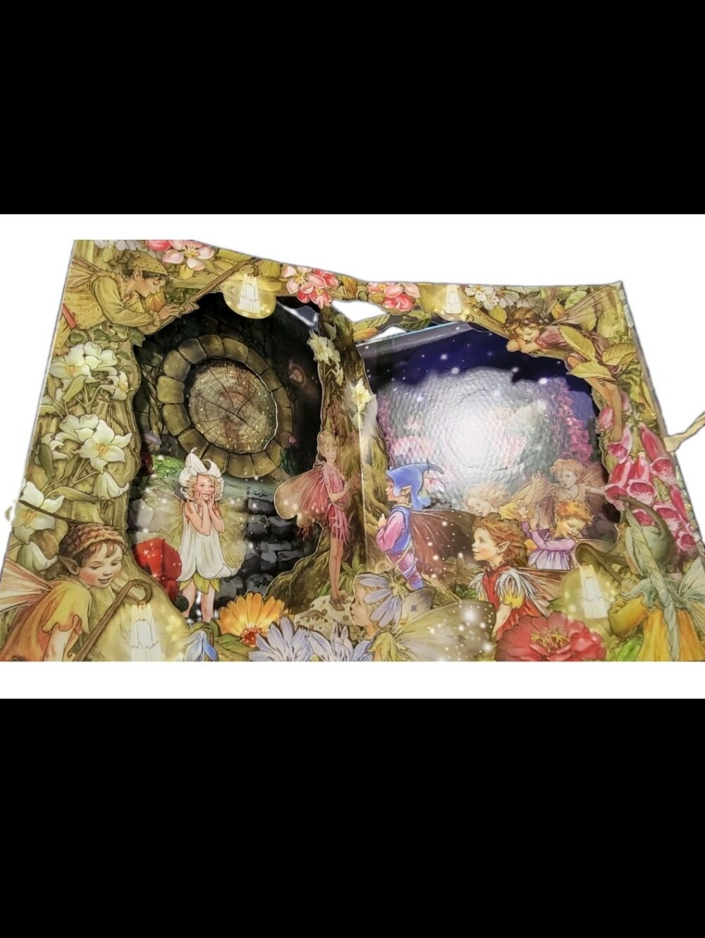 Flower Fairies Magical Secret Garden Hardcover Pop-Up Book Whimsy New HC - Picture 4 of 6